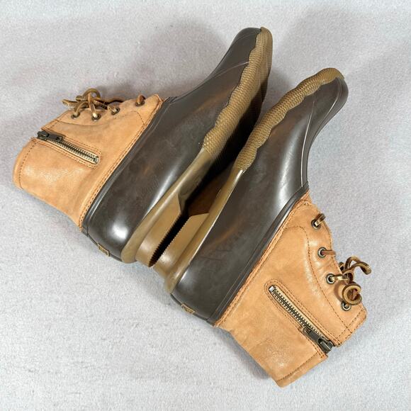 Sperry Womens Duck Rain Winter Boots Size 9 Waterproof STS85527 - Picture 6 of 11